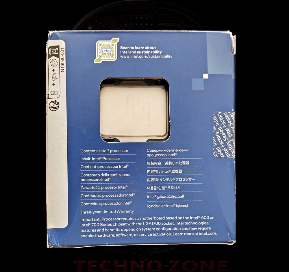  پردازنده Intel Core i7 14700K Box LGA1700