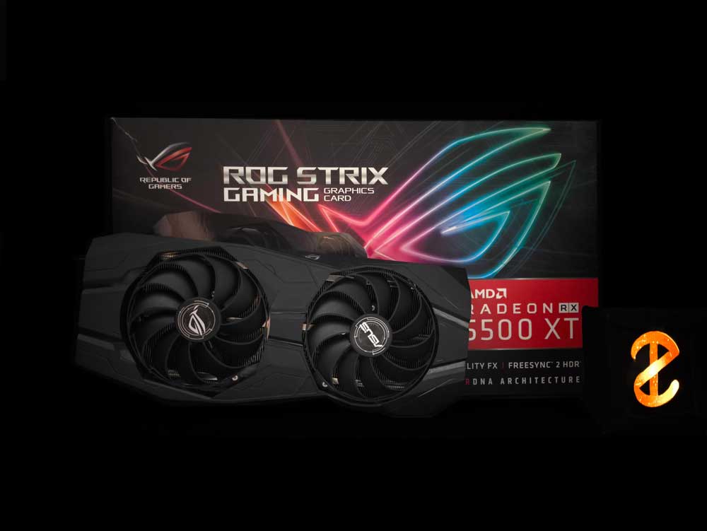 (استوک) ASUS ROG RX 5500 XT-8GB GDDR6